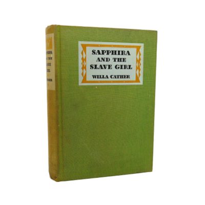 Sapphira and the Slave Girl Book